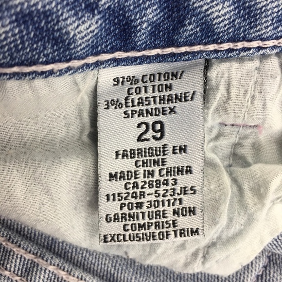 Tattoo Denim Mini Skirt Rough Edge - Picture 7 of 7